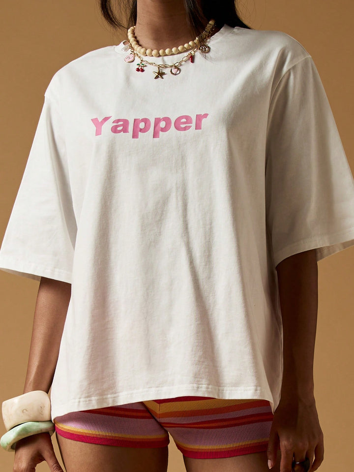Tricou Missguided by Shein, alb