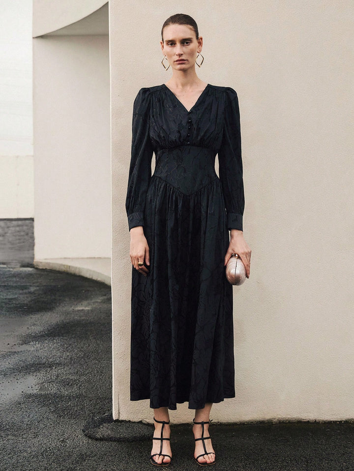 Rochie maxi SHEIN, negru