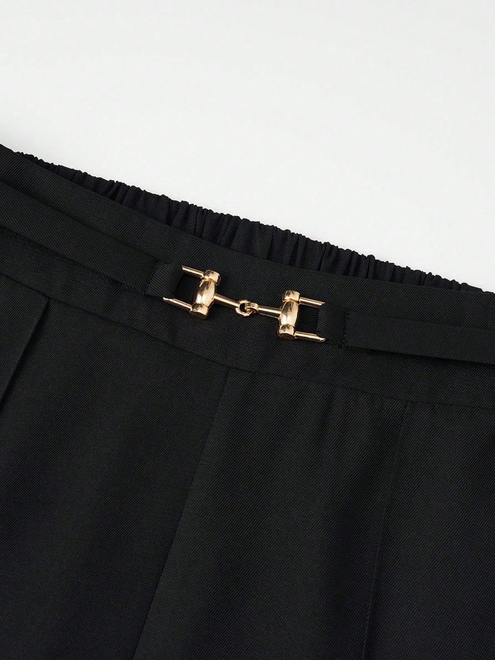 Pantaloni SHEIN, negru