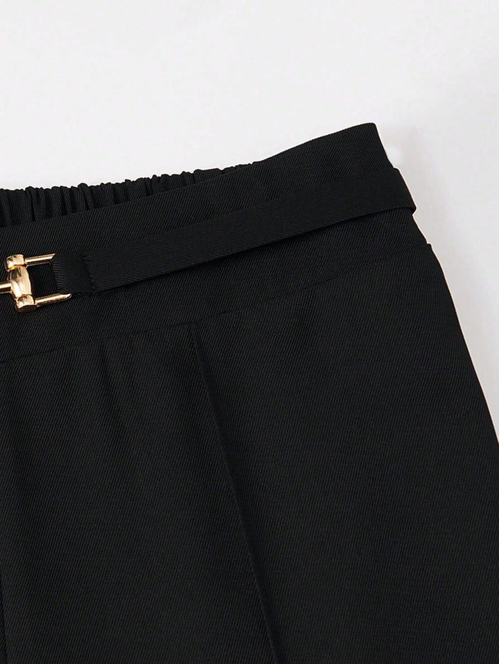 Pantaloni SHEIN, negru