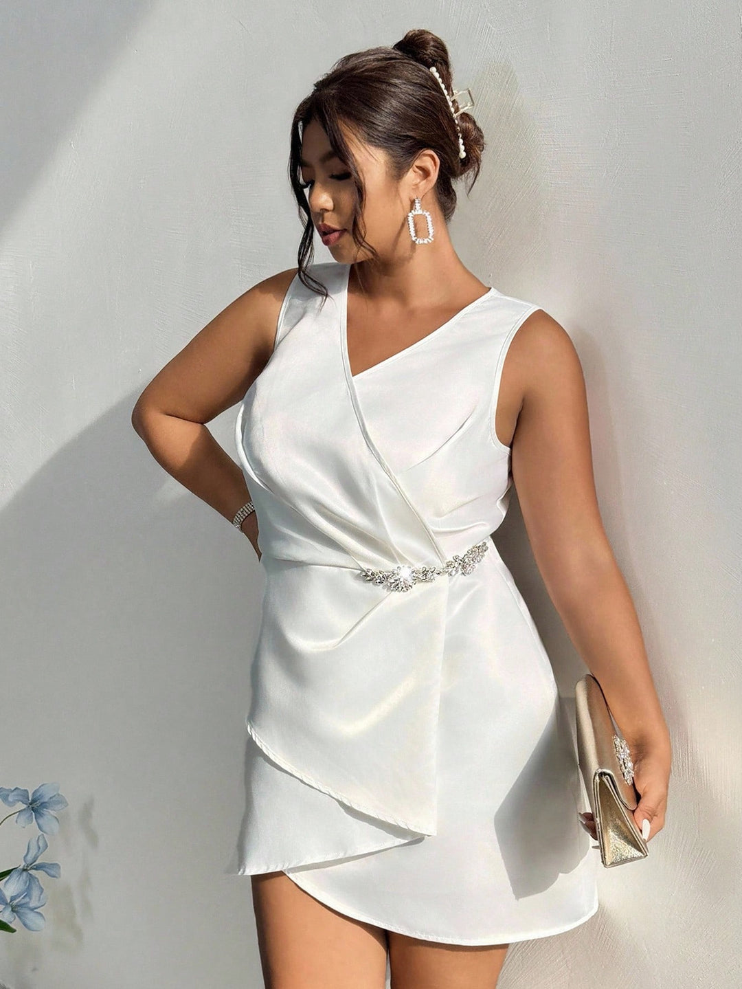 Rochie SHEIN, alb