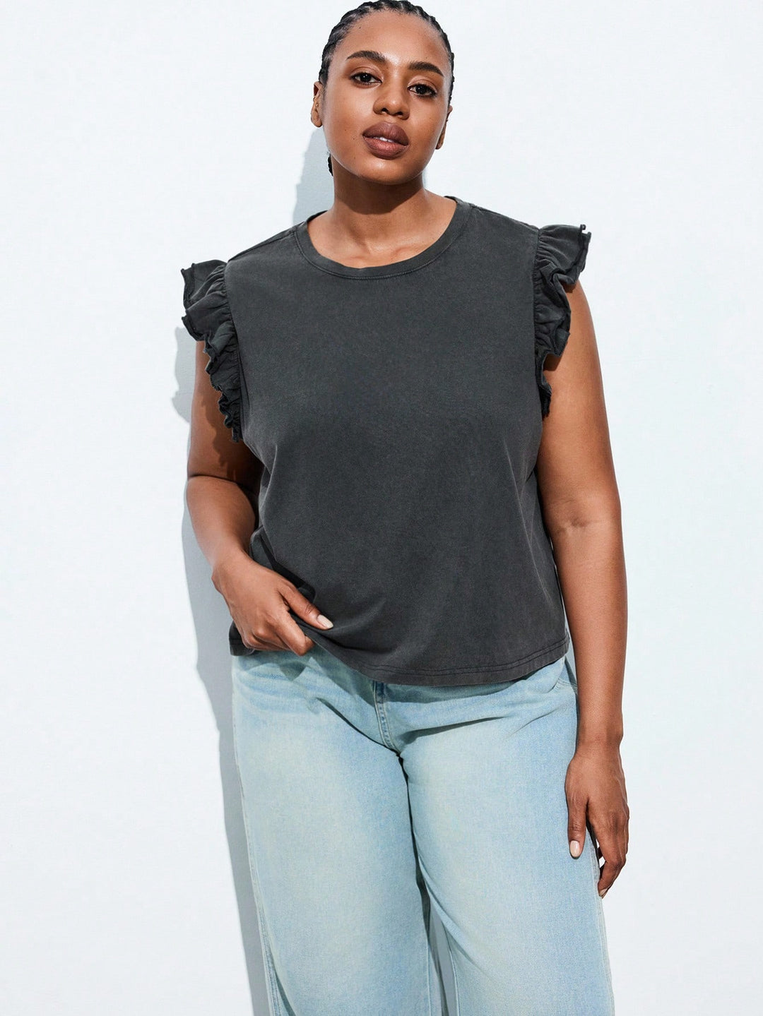 Tricou SHEIN, gri