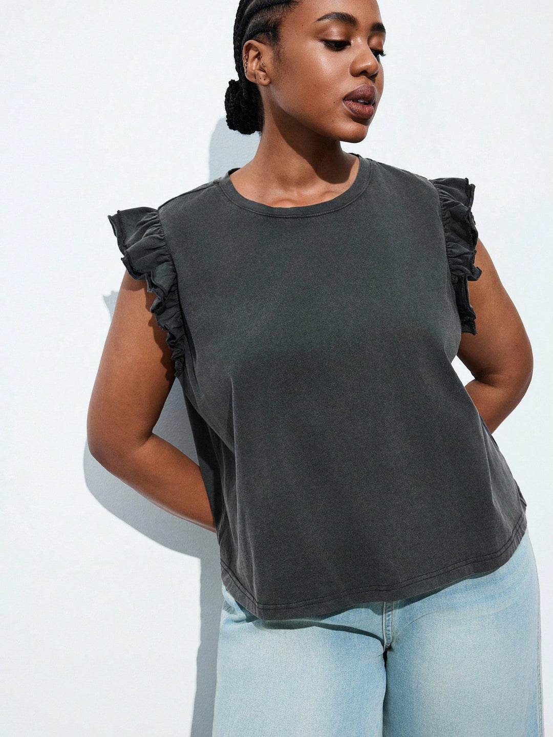 Tricou SHEIN, gri
