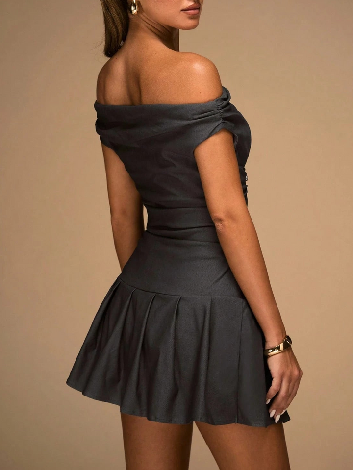 Rochie mini Shein, gri