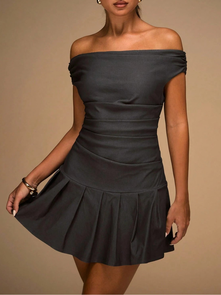 Rochie mini Shein, gri
