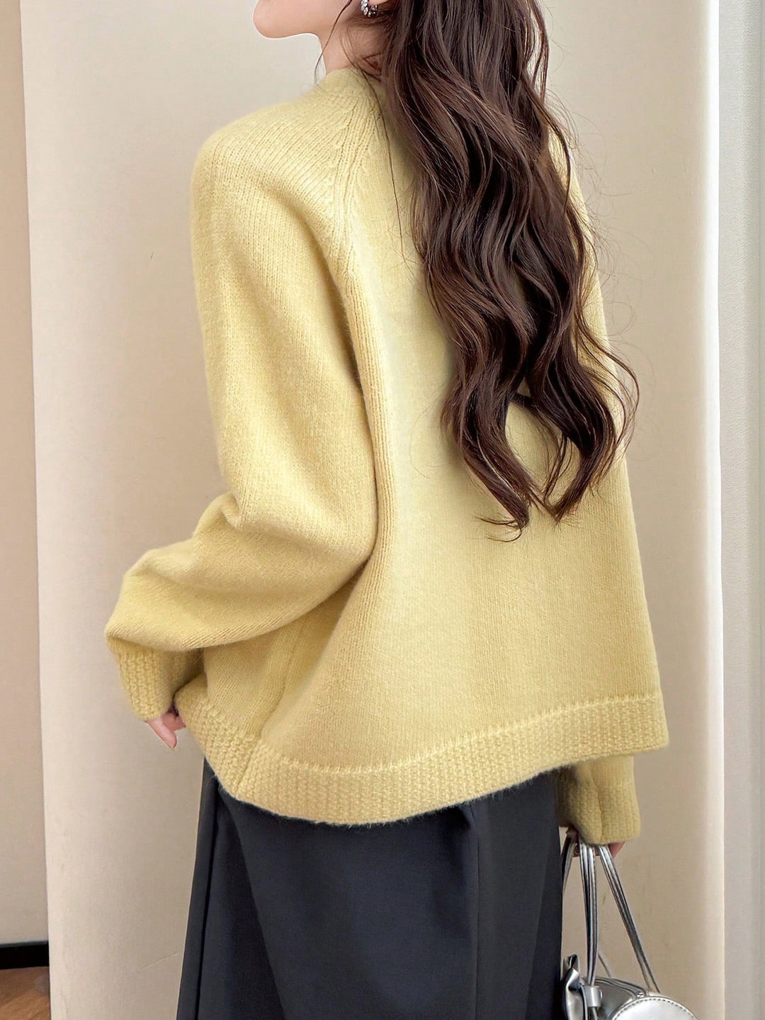 Cardigan SHEIN, galben