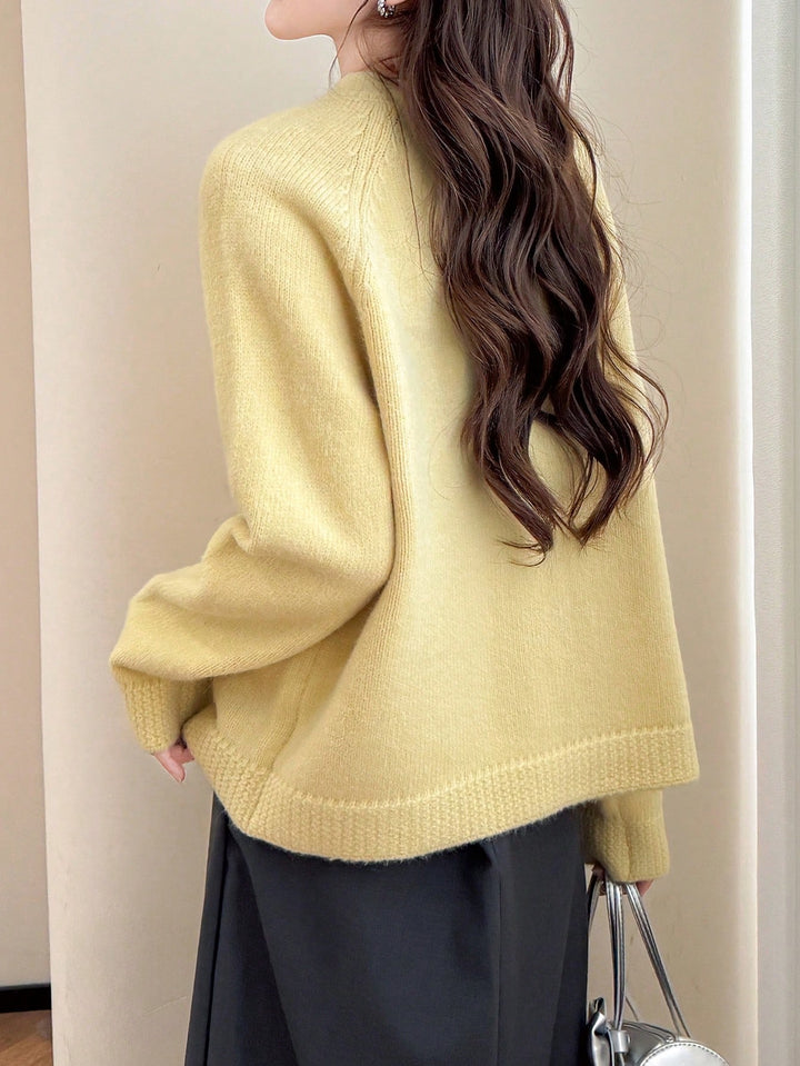 Cardigan SHEIN, galben
