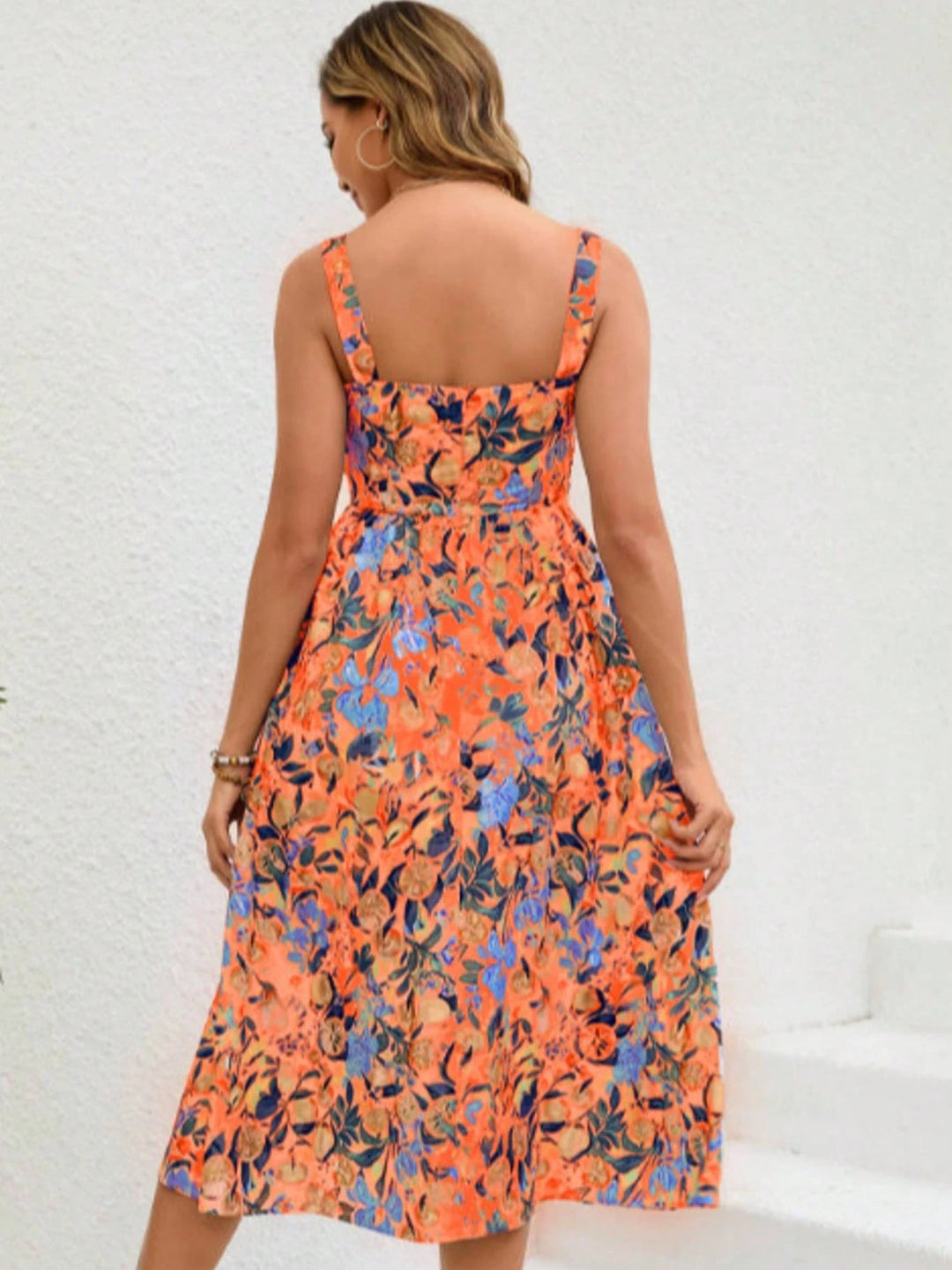Rochie midi SHEIN, mix culori