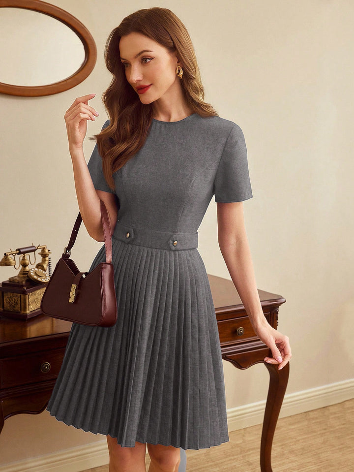 Rochie scurtă SHEIN, gri