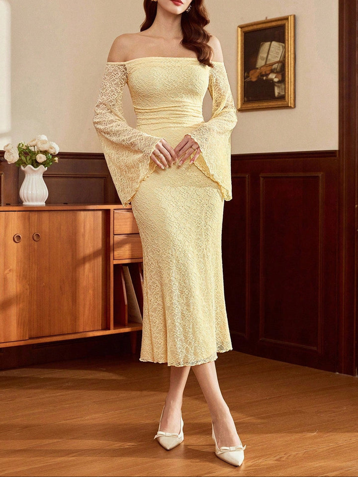 Rochie maxi Shein, galben