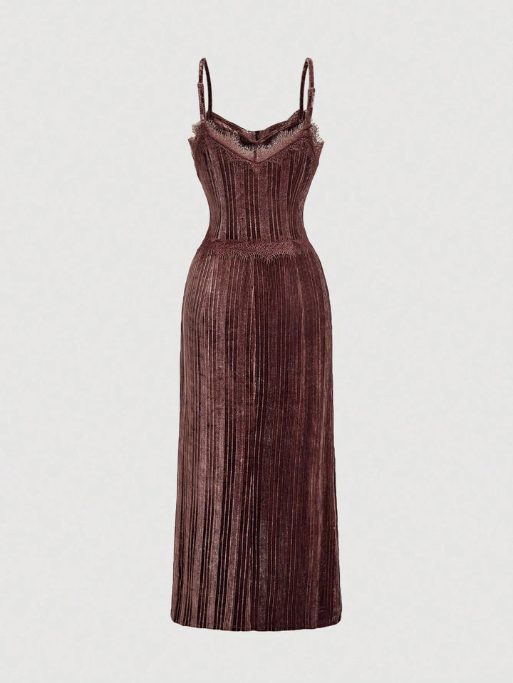 Rochie midi Shein, maro