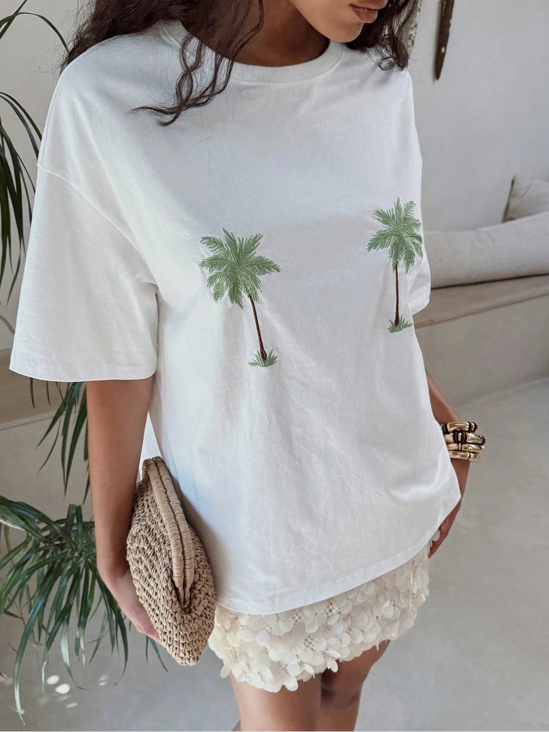 Tricou Shein, alb