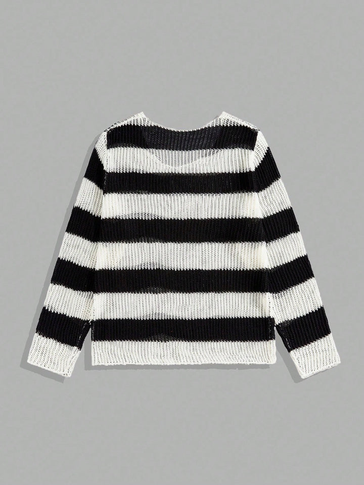 Pulover SHEIN, negru