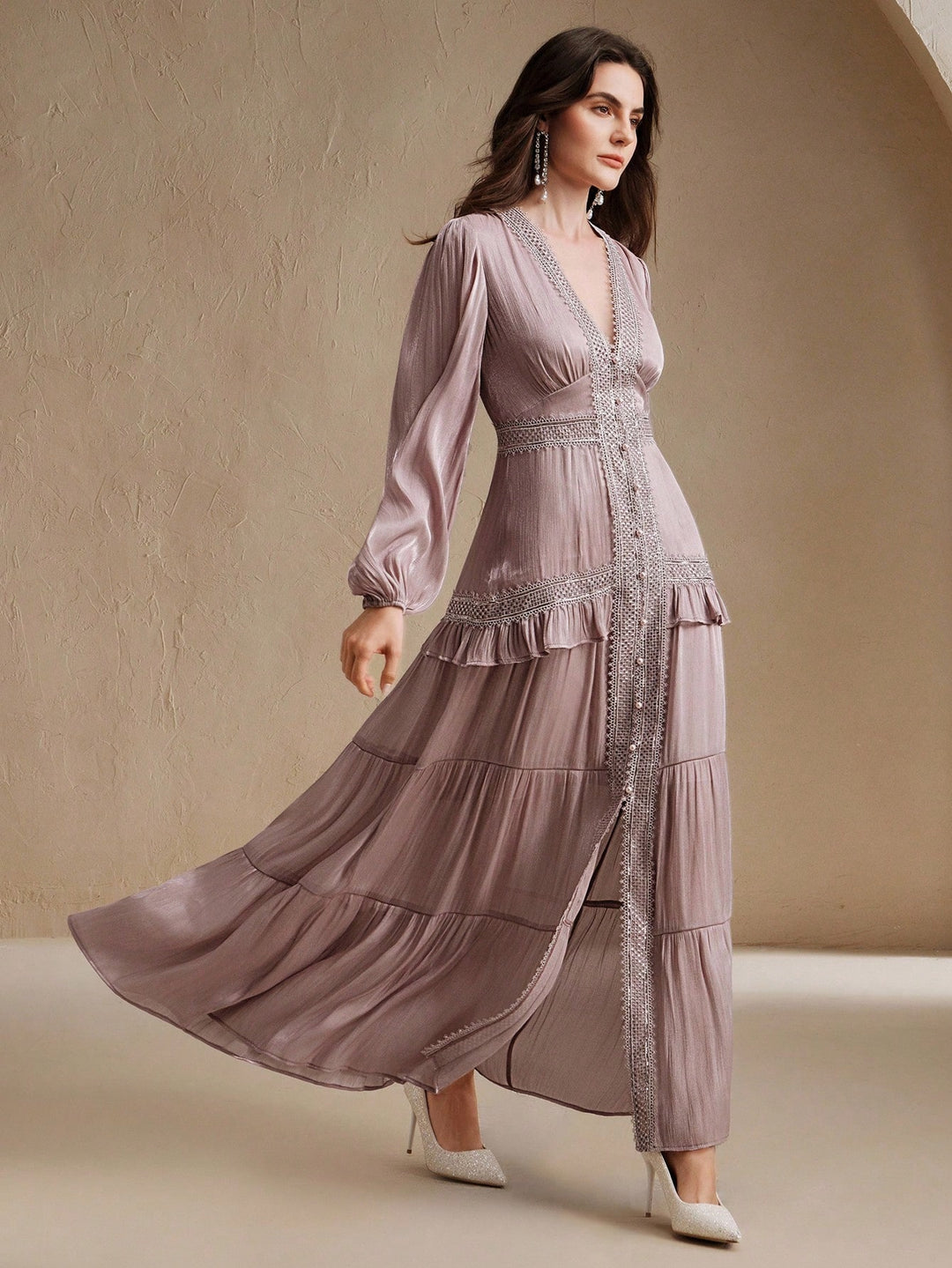 Rochie maxi SHEIN, mov