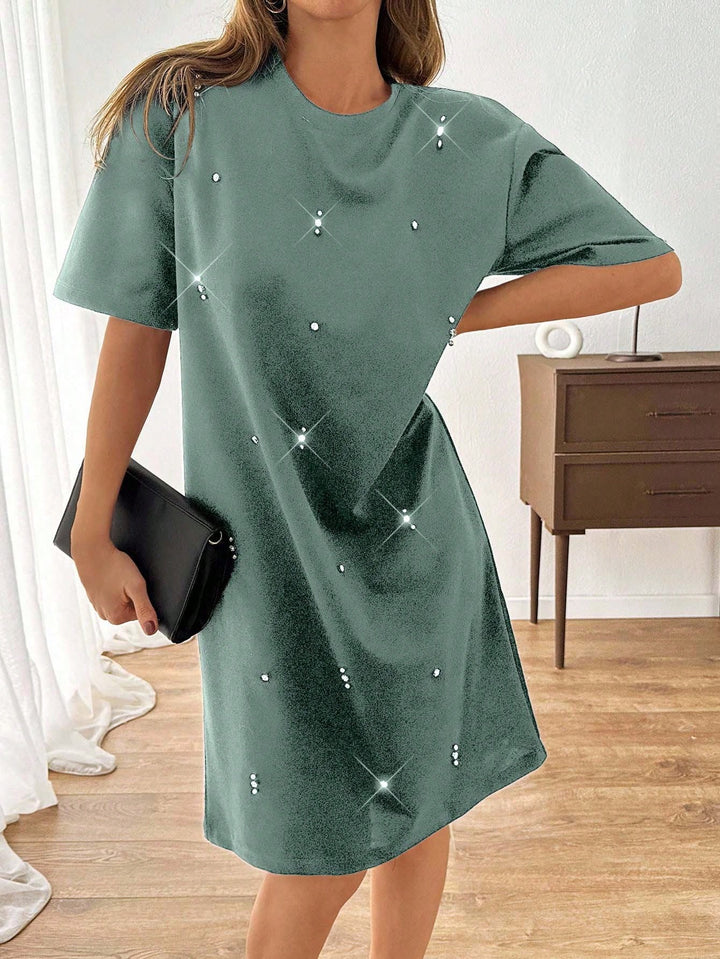 Rochie midi SHEIN, verde