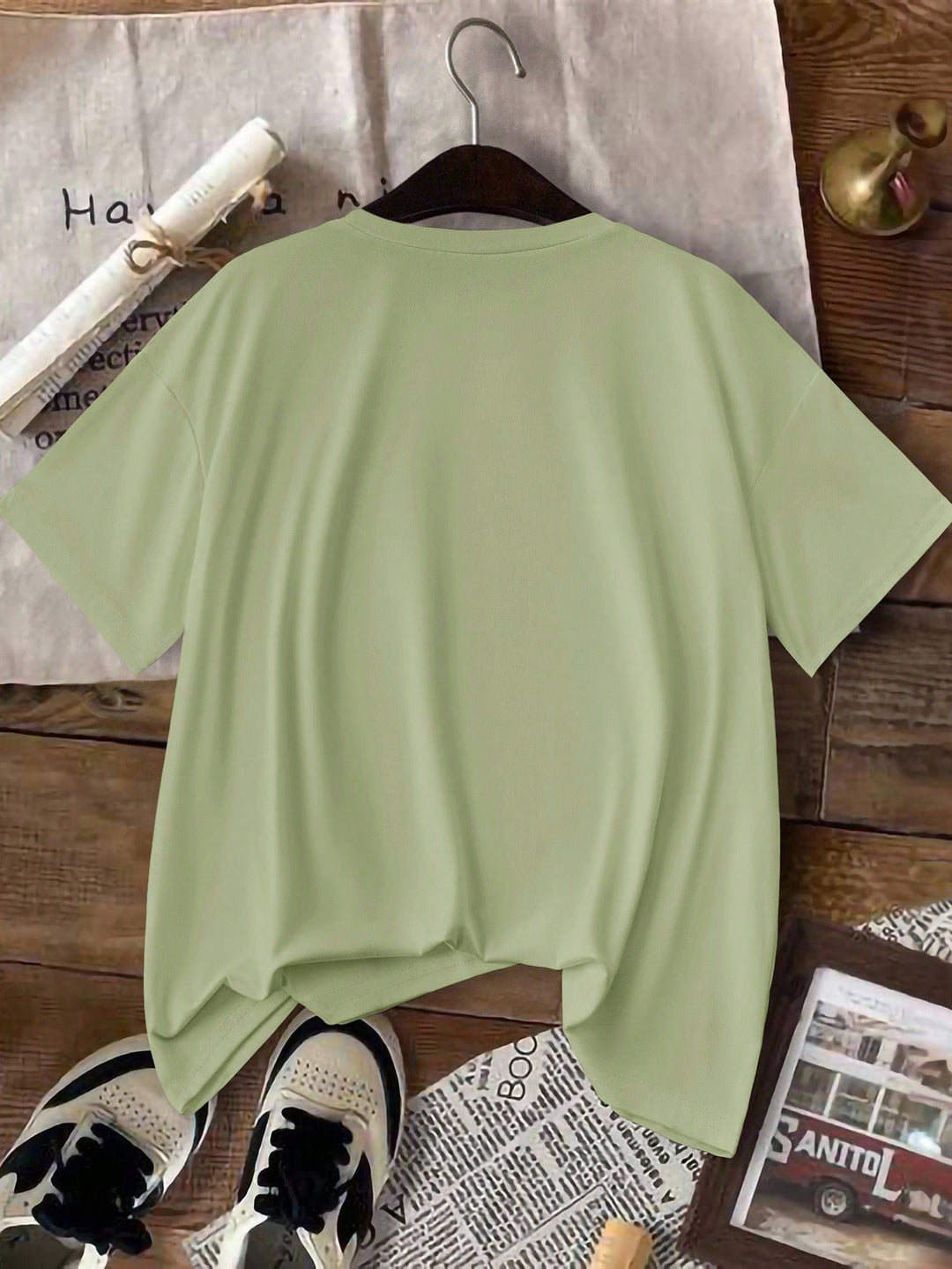 Tricou SHEIN, verde