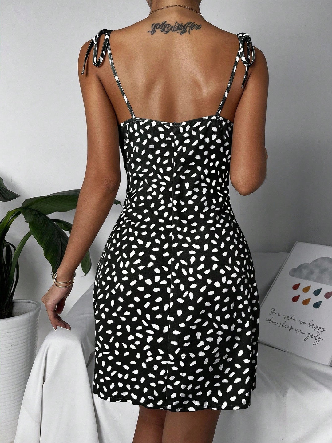 Rochie mini SHEIN, negru