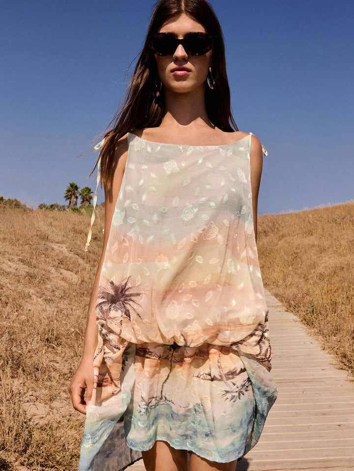 Rochie mini SHEIN, mix culori