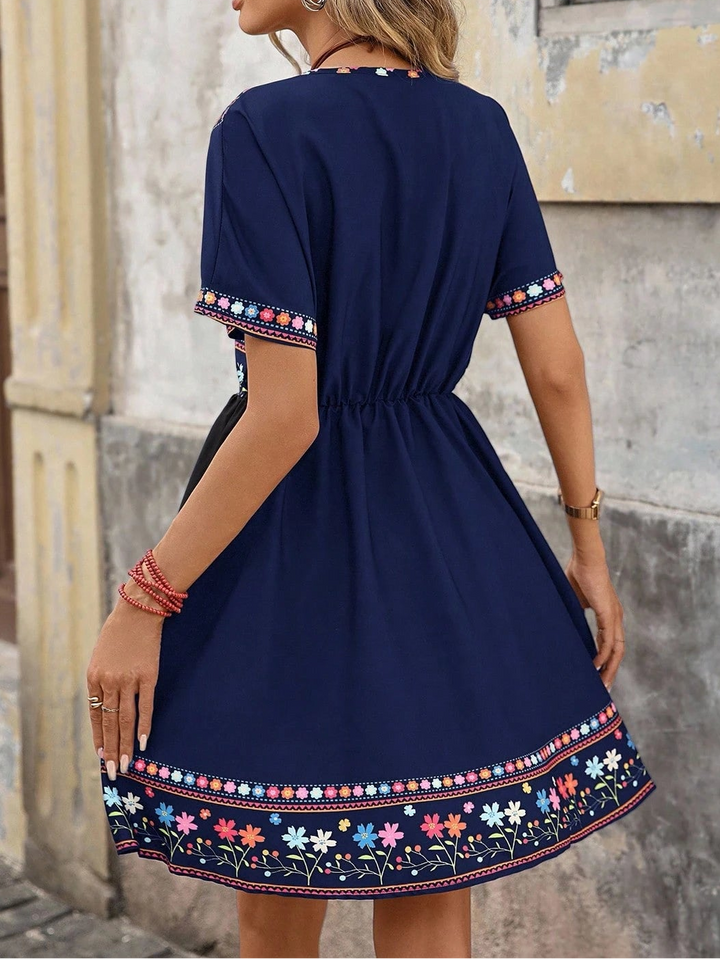 Rochie Shein, mix culori