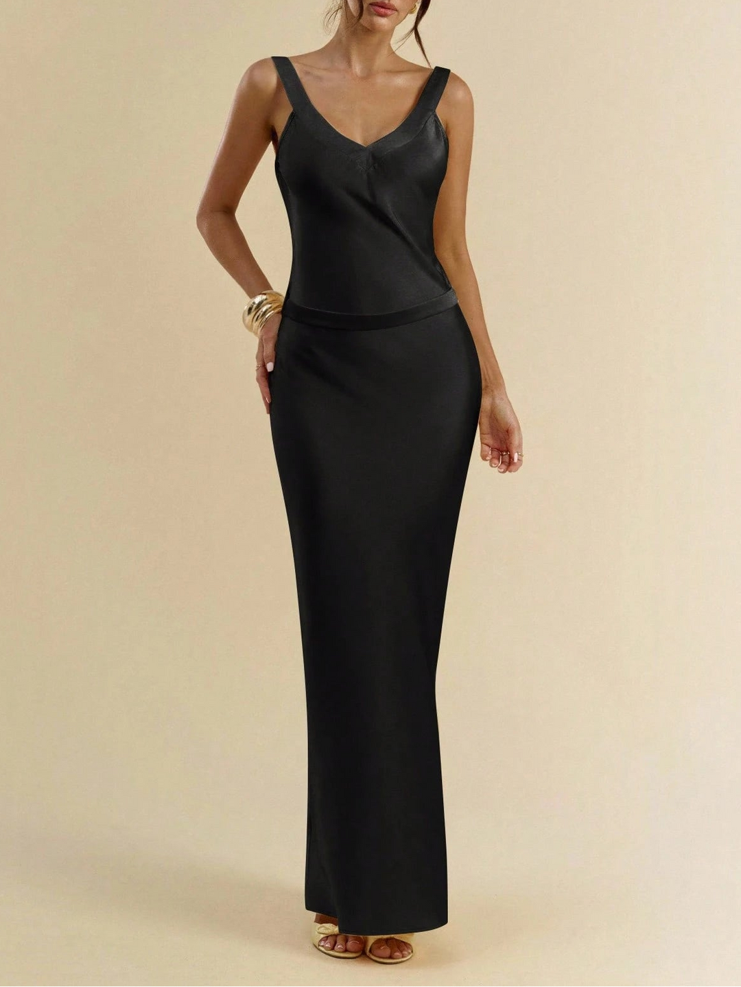 SHEIN Maxi Ruha, Fekete