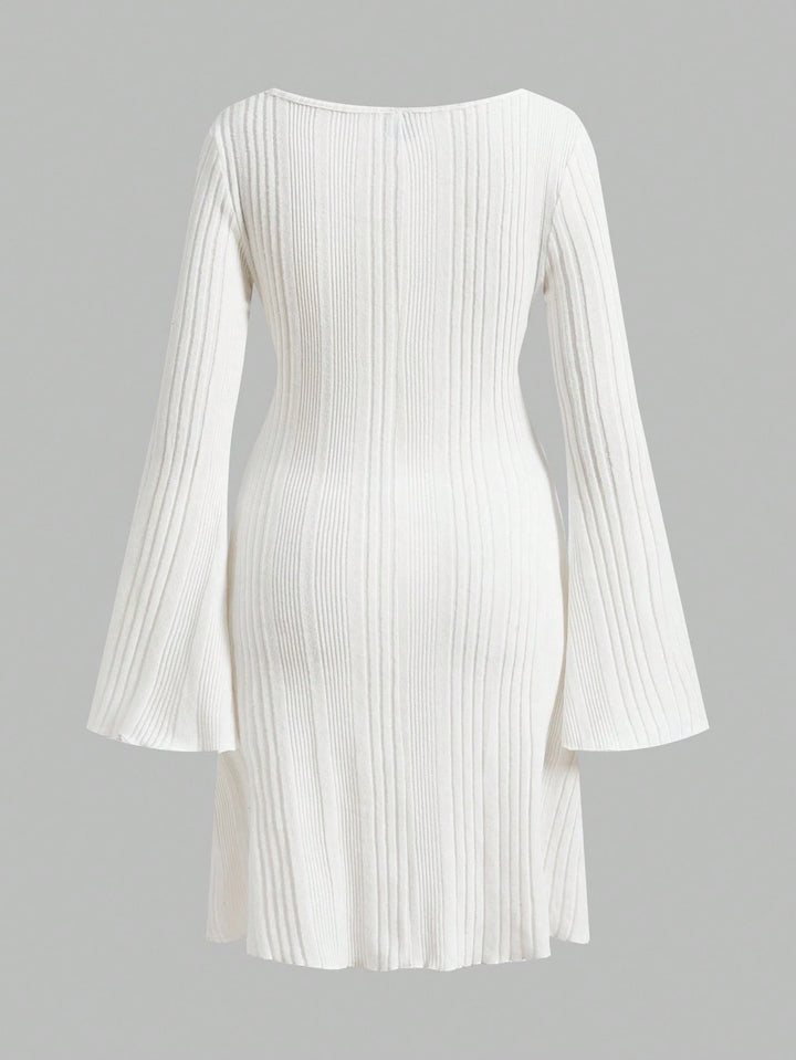 Rochie mini SHEIN, alb