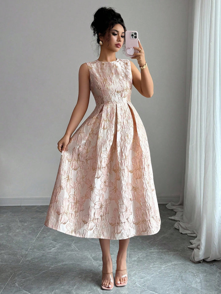 Rochie maxi SHEIN, roz