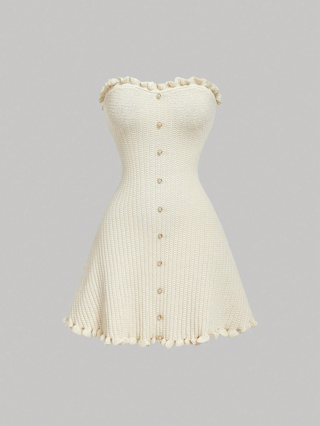Rochie mini Shein, crem