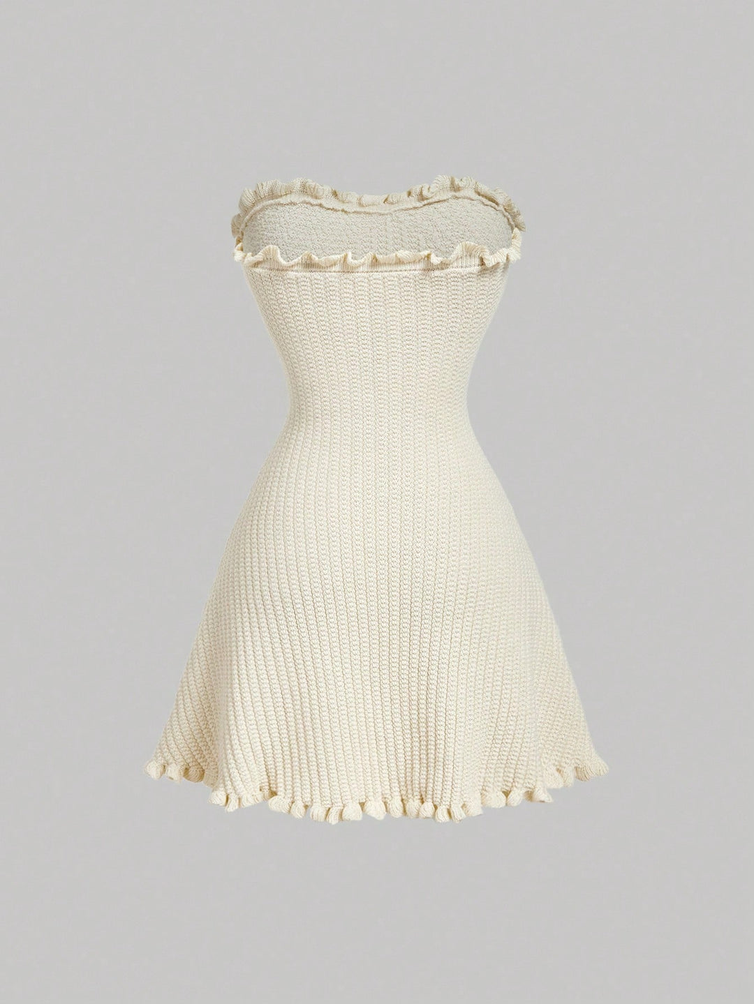 Rochie mini Shein, crem