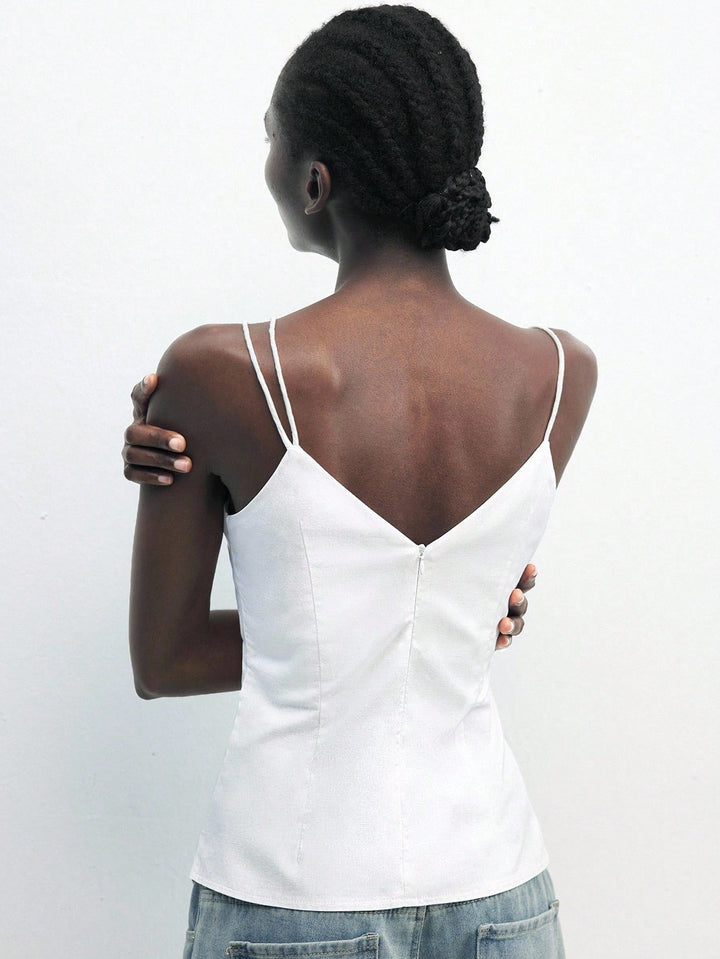 Top SHEIN, alb