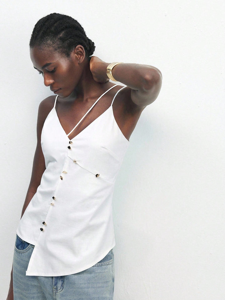 Top SHEIN, alb