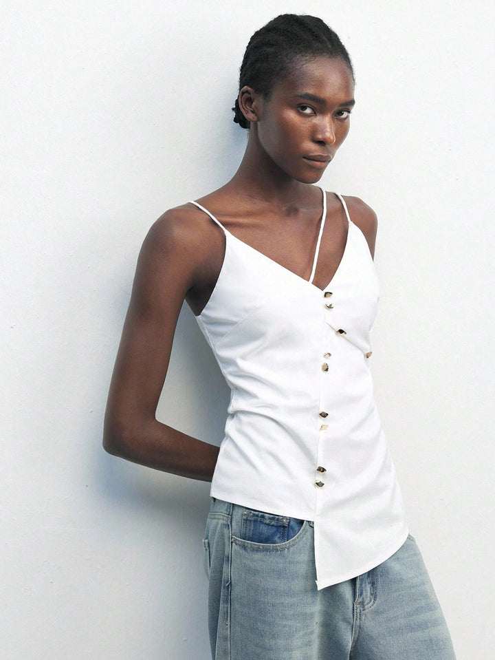 Top SHEIN, alb