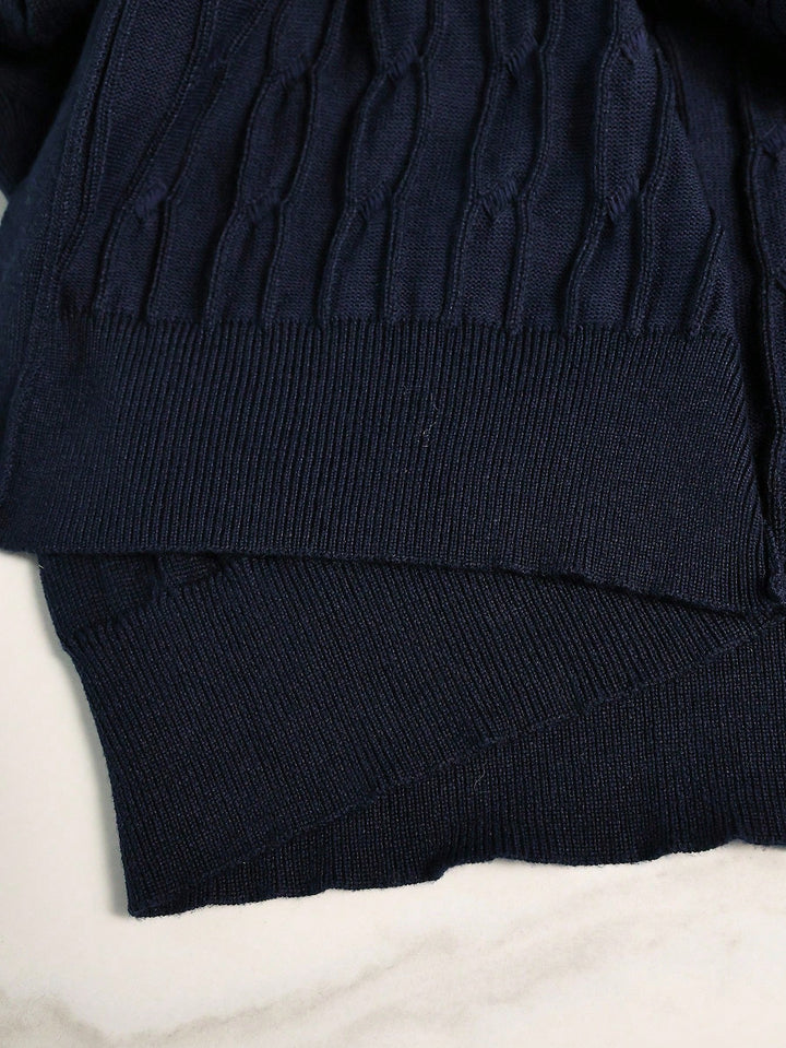 Cardigan SHEIN, albastru