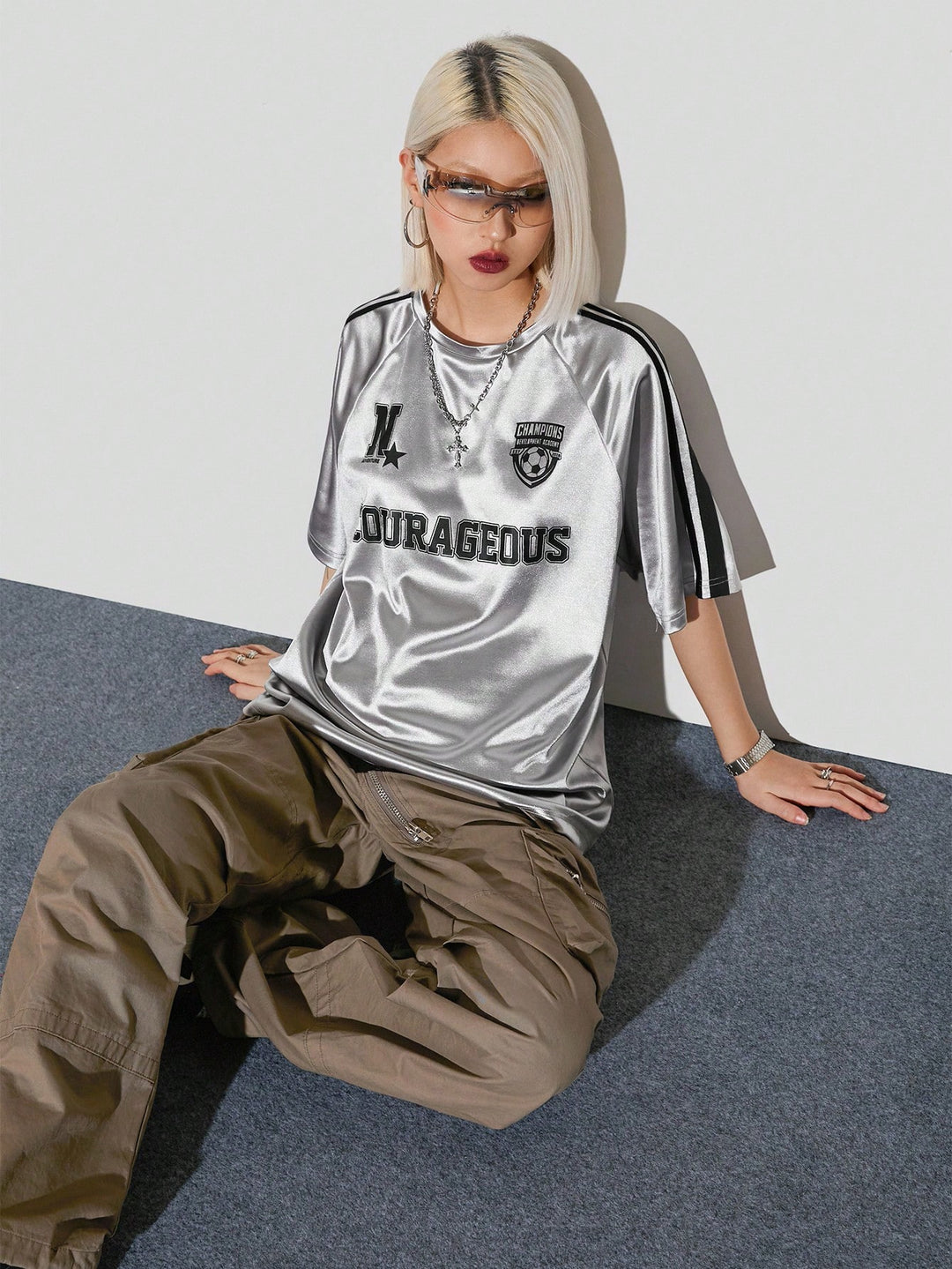 Tricou SHEIN, gri