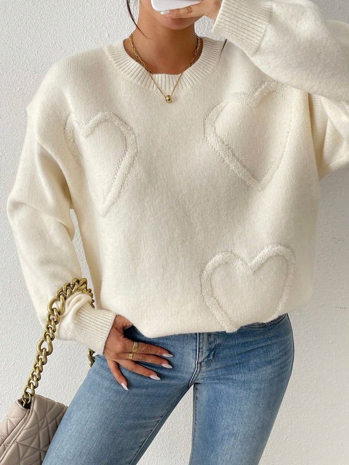 Pulover SHEIN, crem
