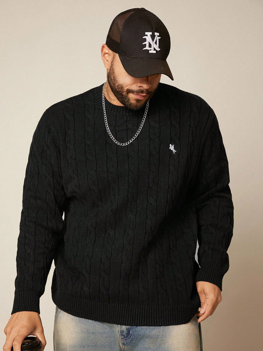 Pulover SHEIN, negru