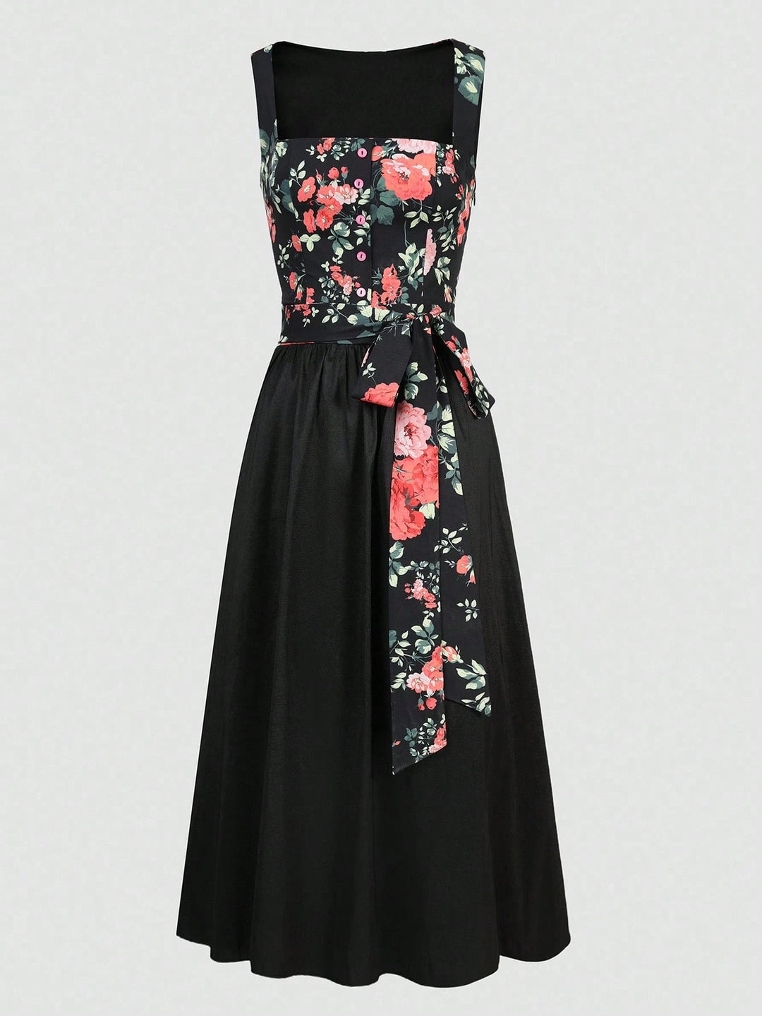 Rochie midi SHEIN, negru