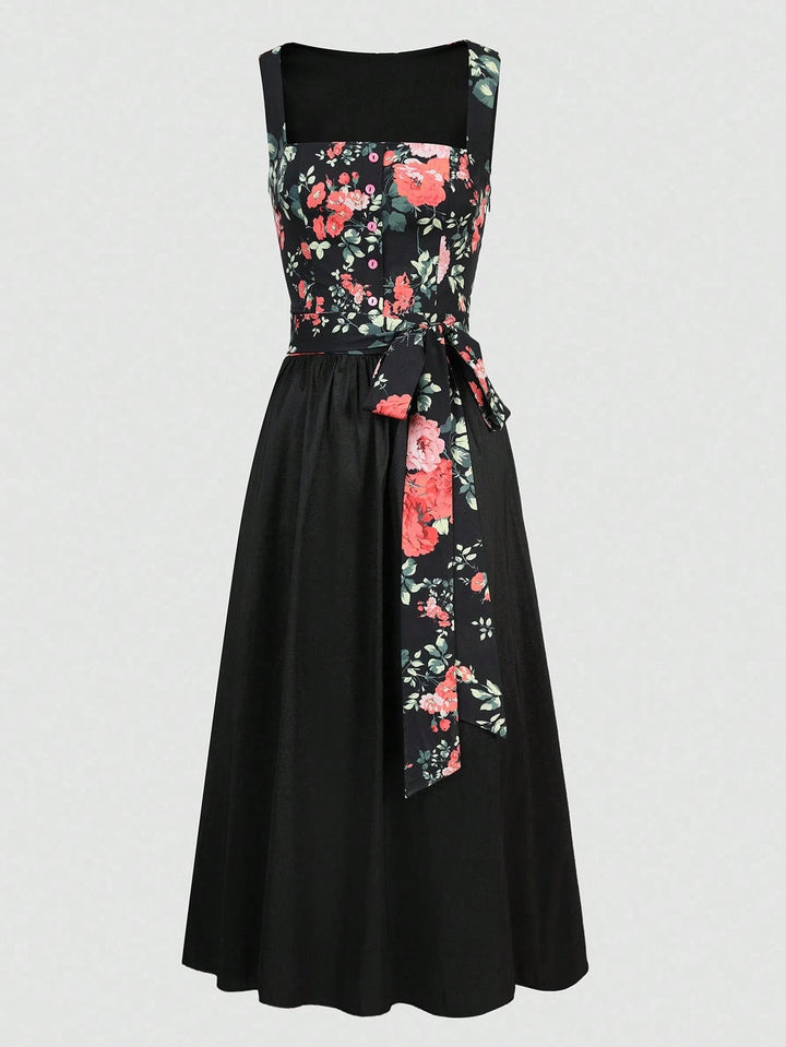 Rochie midi SHEIN, negru