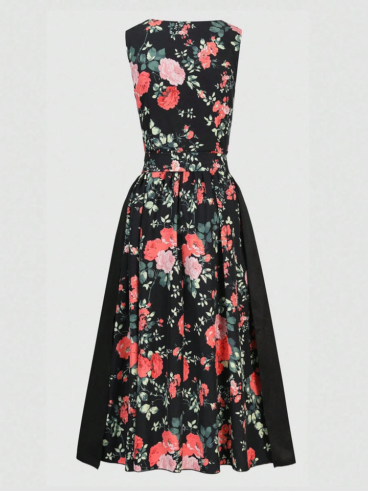 Rochie midi SHEIN, negru