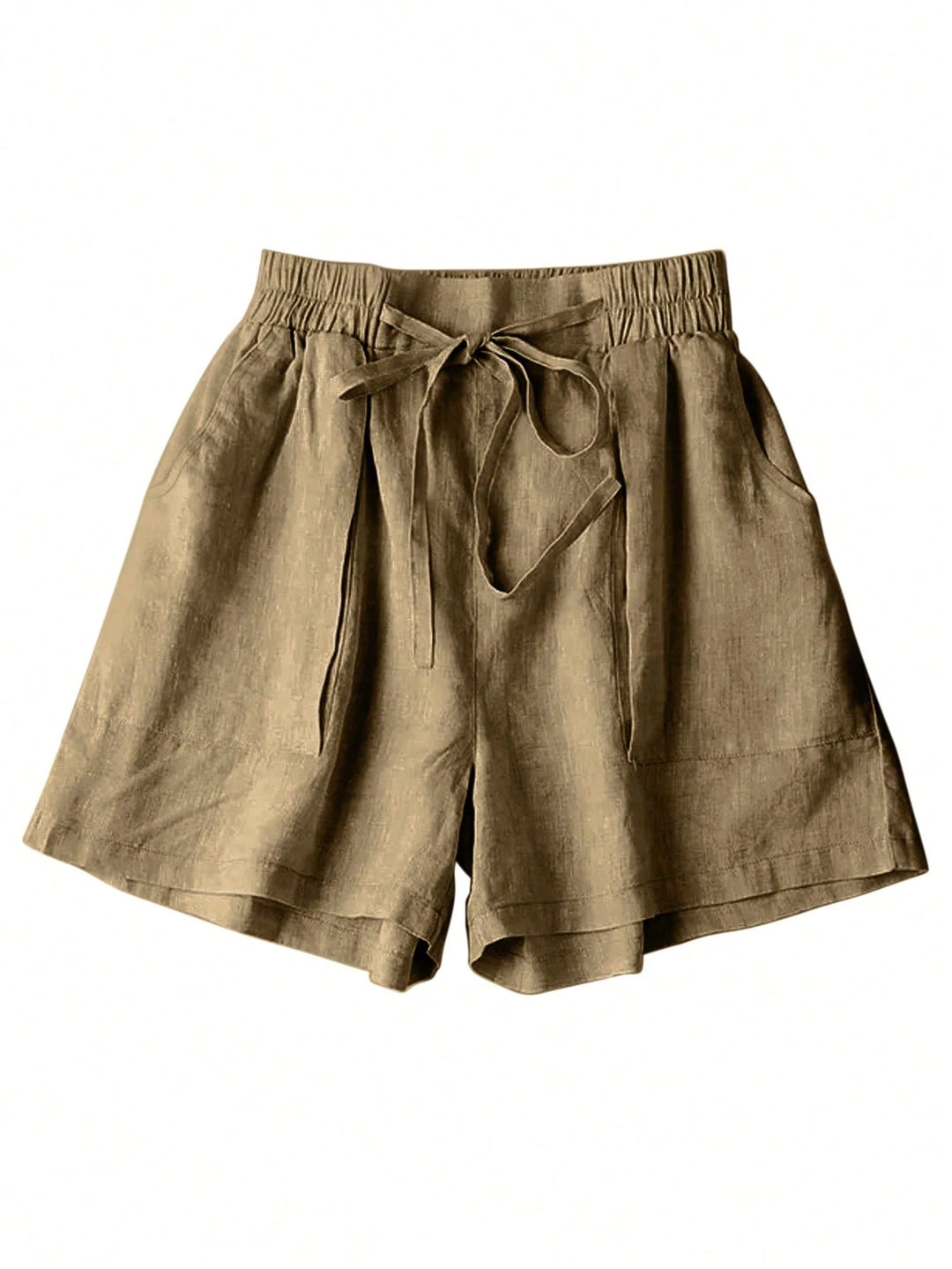 Pantaloni scurți SHEIN, maro