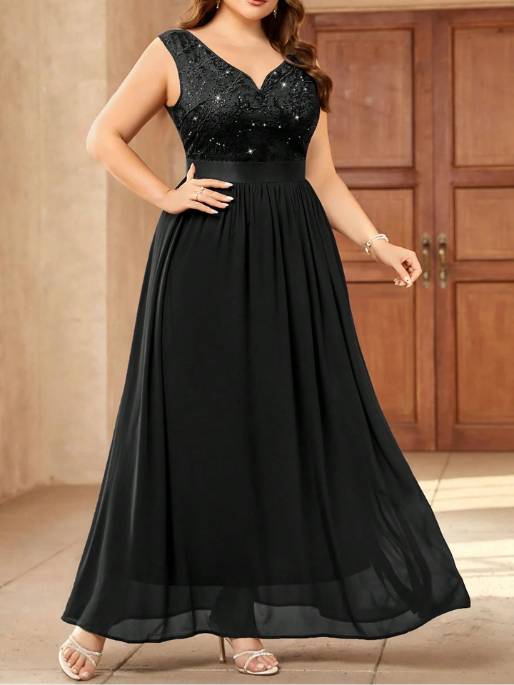 Rochie maxi SHEIN, negru
