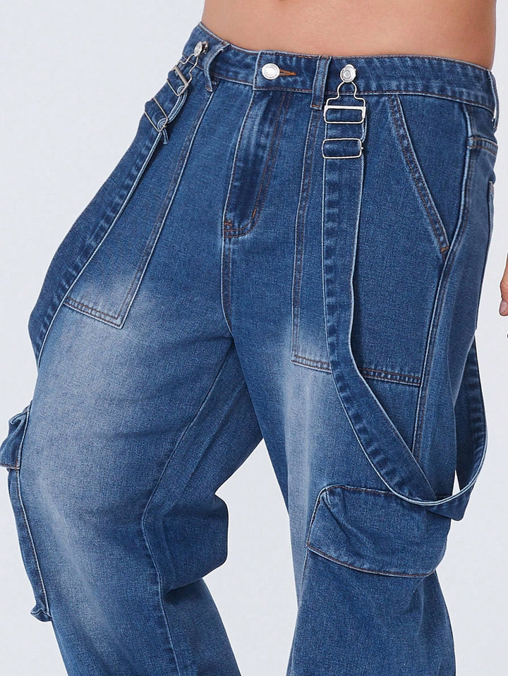Jeans SHEIN, albastru