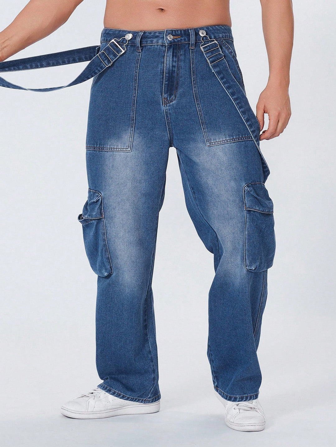 Jeans SHEIN, albastru