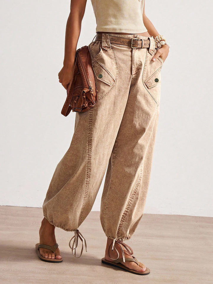 Jeans SHEIN, maro