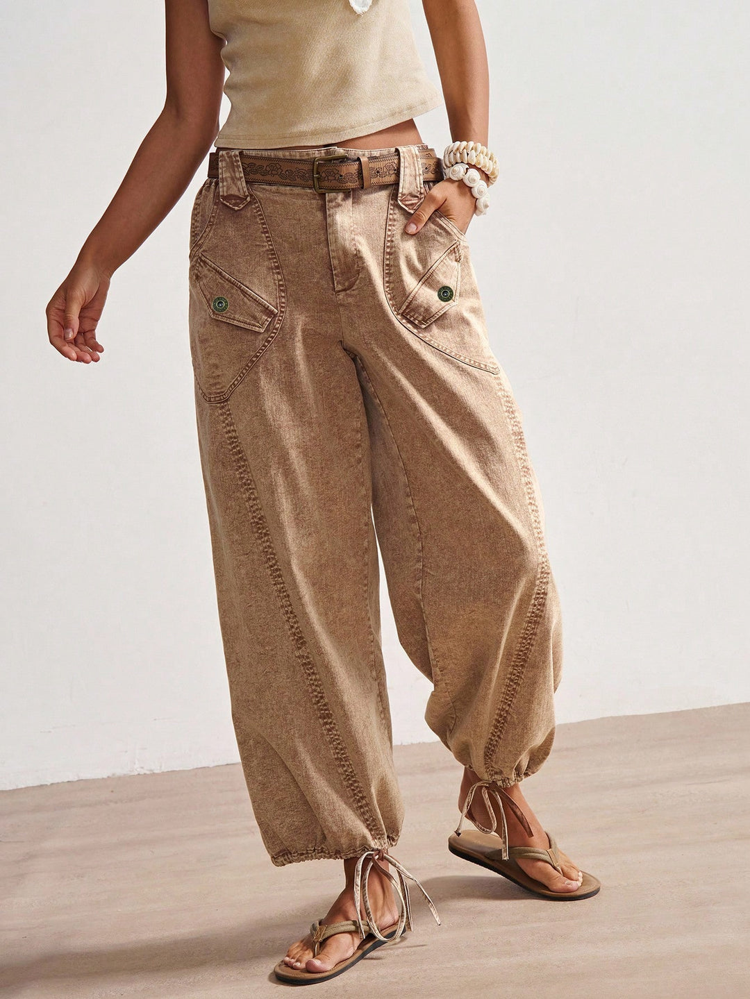 Jeans SHEIN, maro