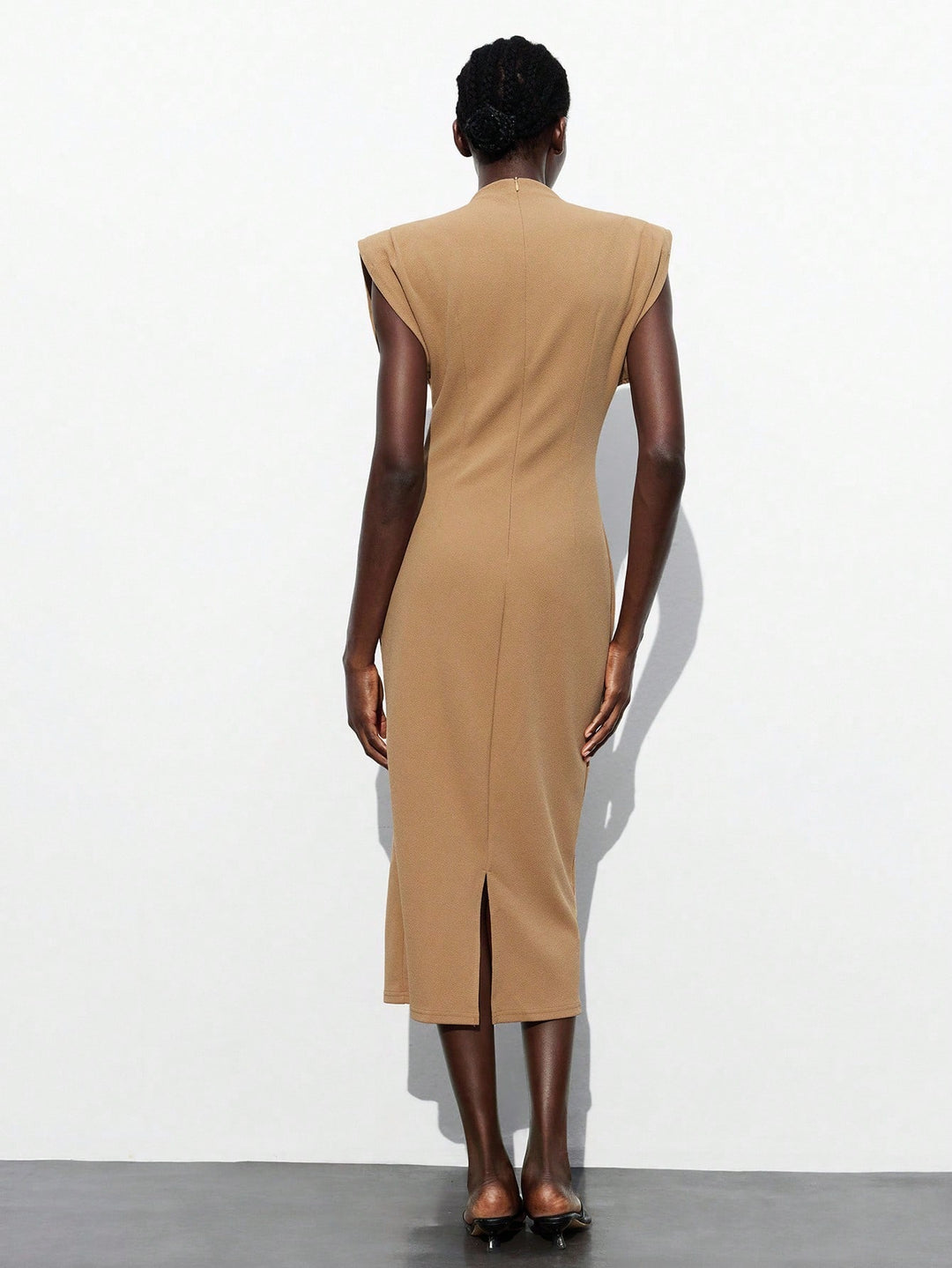 Rochie midi Shein, maro