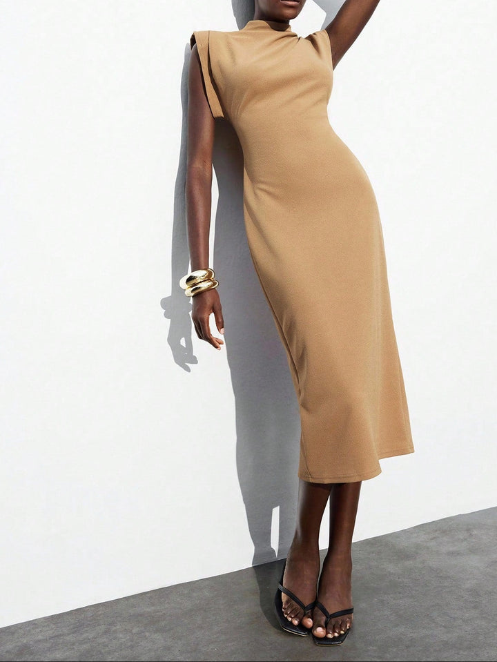 Rochie midi Shein, maro