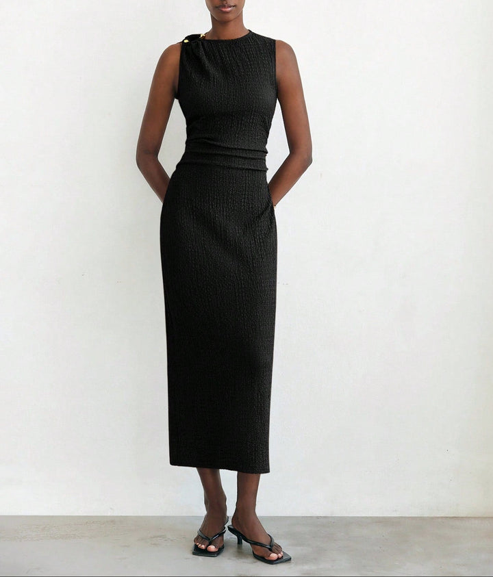 Rochie midi SHEIN, negru