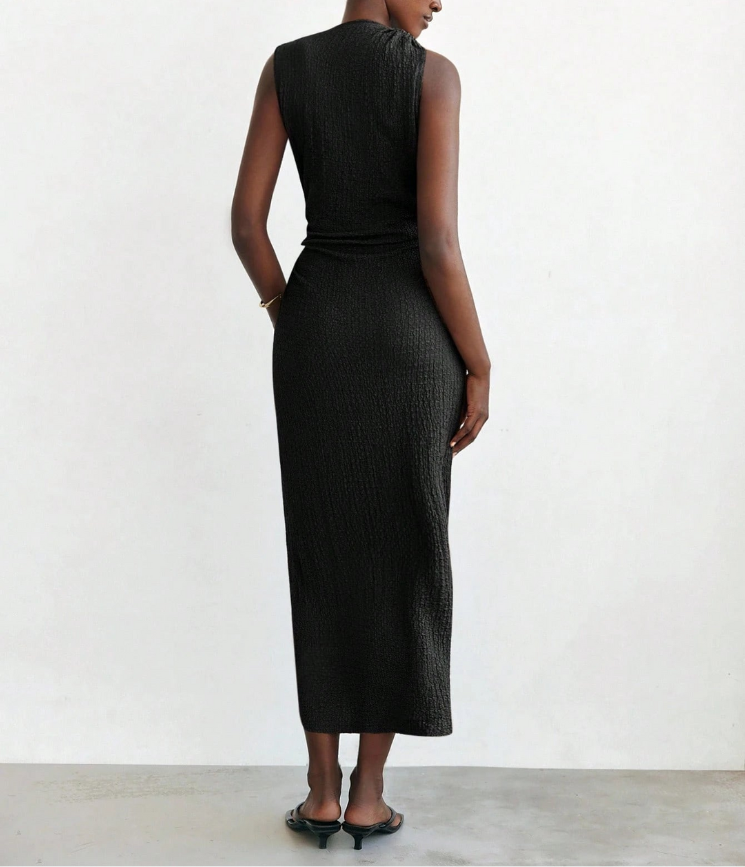 Rochie midi SHEIN, negru