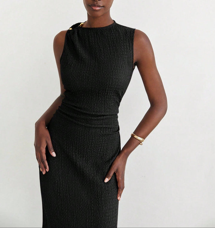 Rochie midi SHEIN, negru