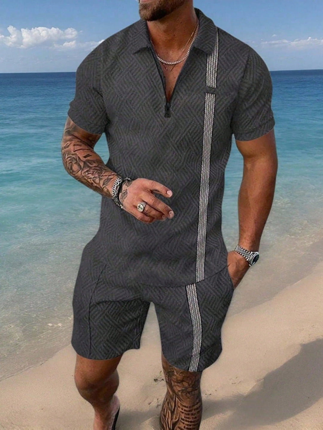 SHEIN együttes, szürke
